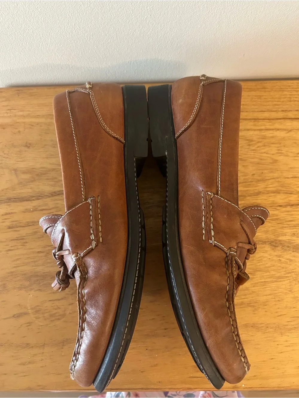 Dockers chestnut leather